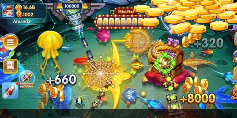 Đa dạng tính năng hỗ trợ là ưu điểm hấp dẫn của game bắn cá GOD tại HB88 